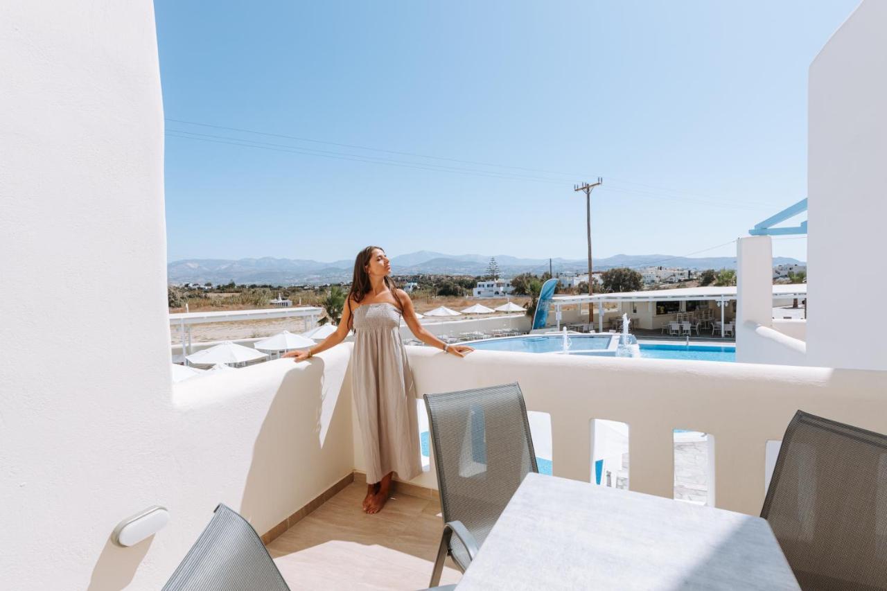 Naxian Emerald Hotel Agios Prokopios  Bagian luar foto